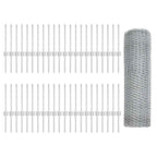 Recinzione in Rete Saldata Zincata 100 x 0,4 m
