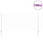 Recinzione in Rete Saldata Acciaio Zincato 100 x 1 m
