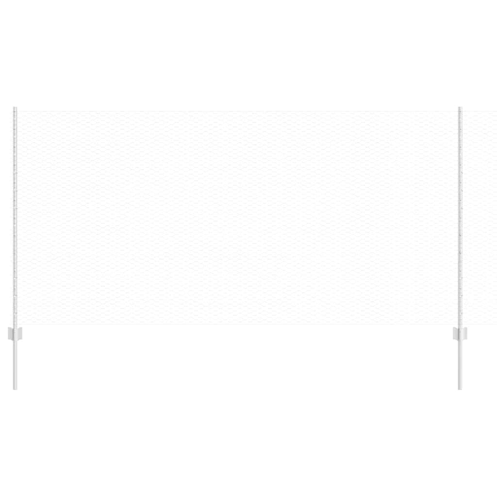 Recinzione in Rete Saldato Acciaio Zincato 100 x 1,2 m