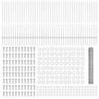 Recinzione in Rete Saldato Acciaio Zincato 100 x 1,2 m