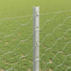 Recinzione in Rete Saldato Acciaio Zincato 100 x 1,2 m