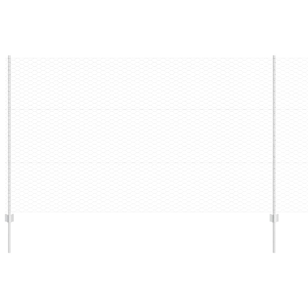 Recinzione in Rete Saldato Acciaio Zincato 100 x 1,4 m