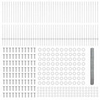 Recinzione in Rete Saldato Argento 100 x 1,4 m