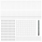 Recinzione in Rete Saldata Acciaio Zincato 100 x 1,5 m