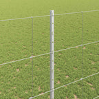 Recinto per animali selvatici con pali 25 x 1,4 m