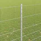 Recinto per animali selvatici con pali 25 x 1,6 m
