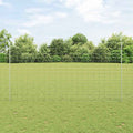 Recinto per animali selvatici con pali 25 x 1,6 m