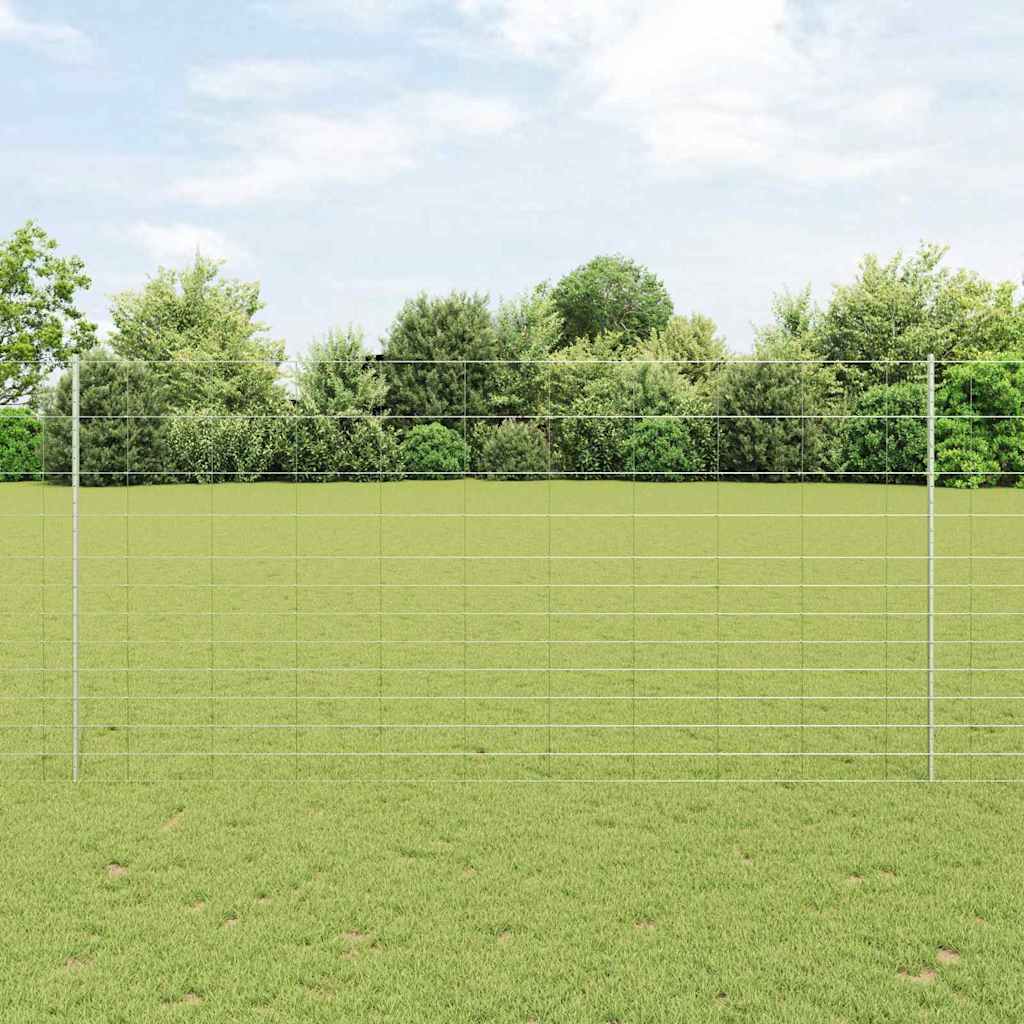 Recinto per animali selvatici con pali 50 x 1,5 m (L x H)