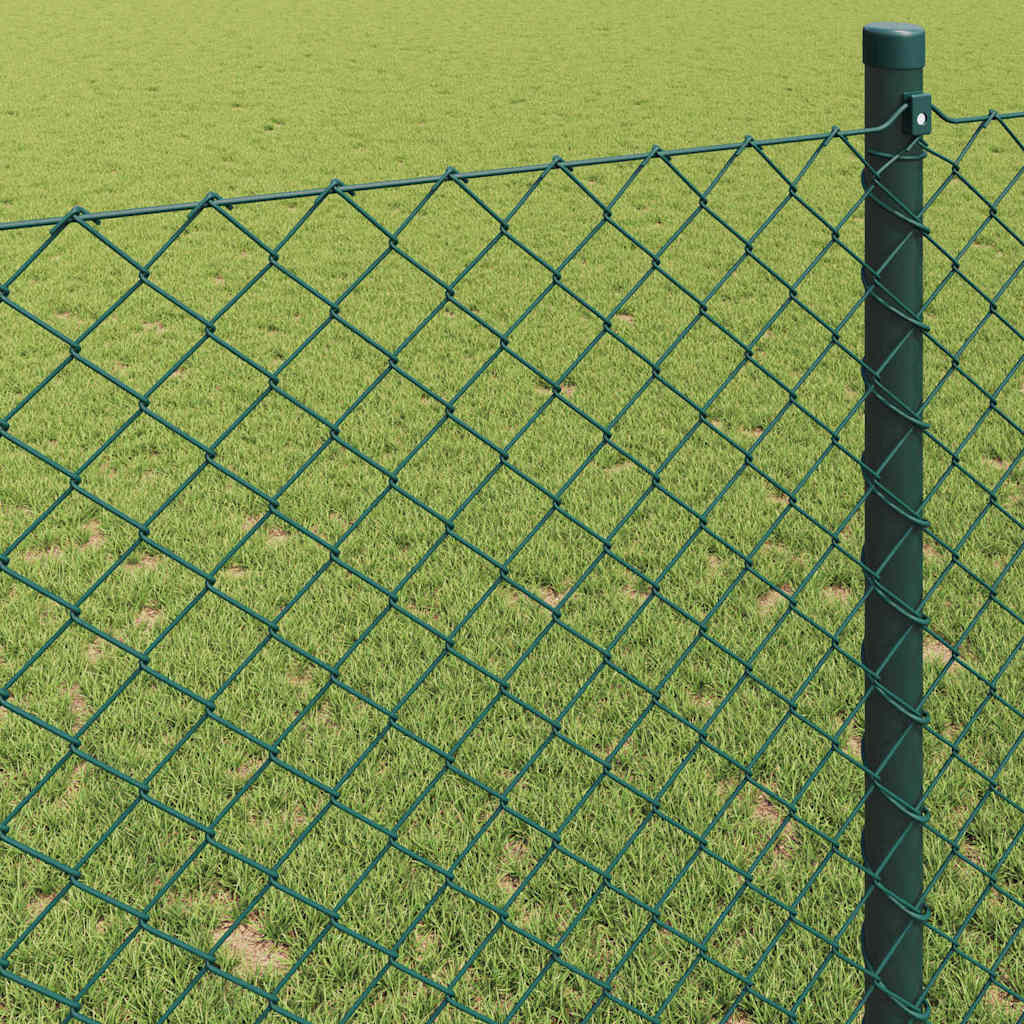 Recinzione a rete metallica in acciaio Verde 250x160 cm