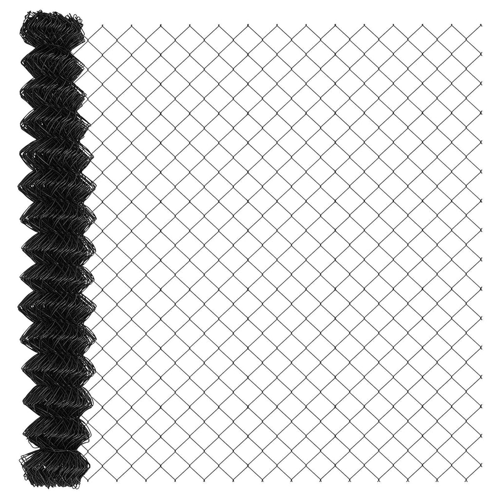 Recinzione a rete metallica in acciaio grigio 100x160 cm