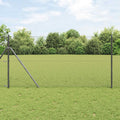 Recinzione a rete metallica in acciaio Grigio 100x100 cm