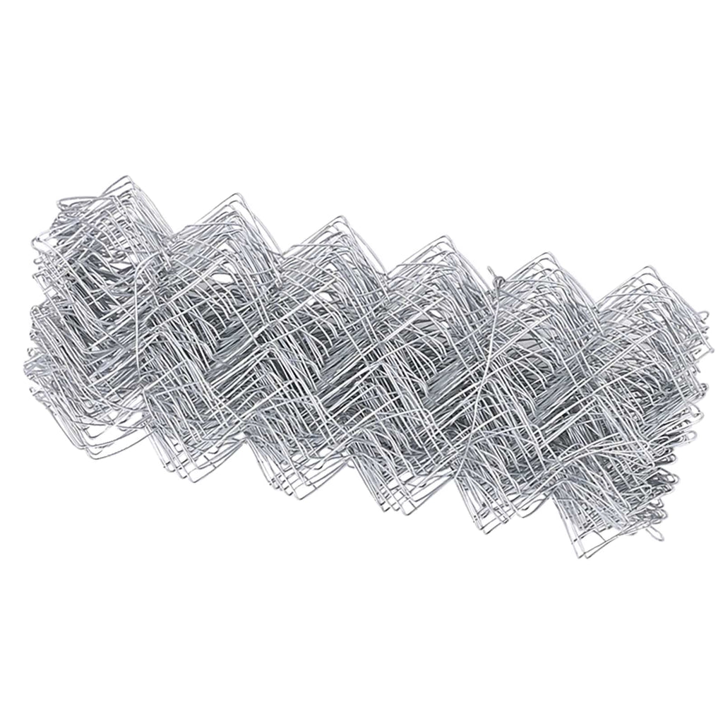 Recinzione a rete metallica in acciaio zincato Argento 250x80 cm