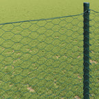Recinzione Esagonale Verde 0.4 x 10 m Acciaio