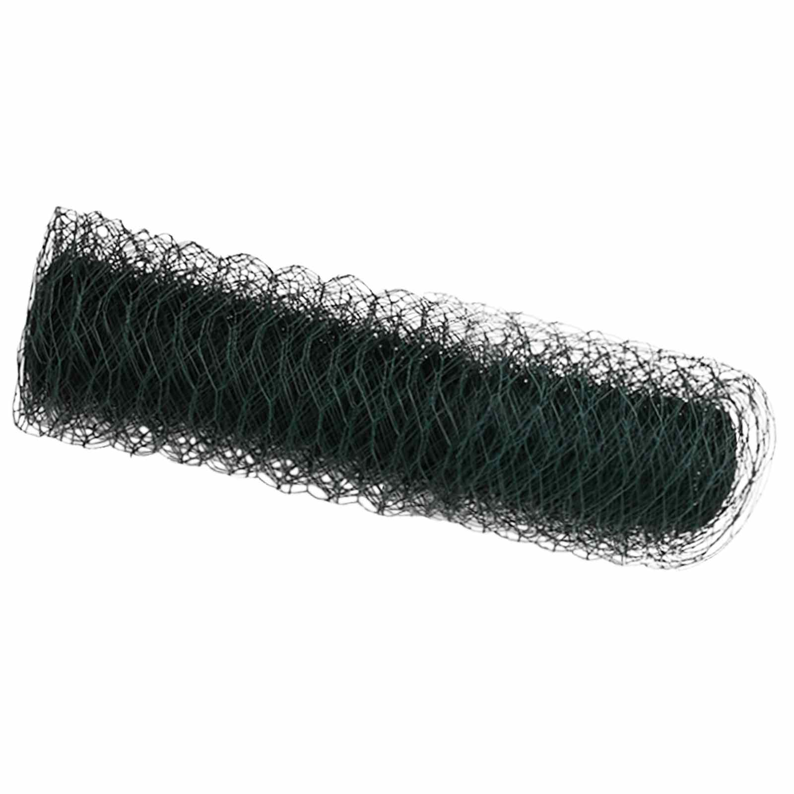 Recinzione Esagonale Verde PVC 0,8 x 10 m