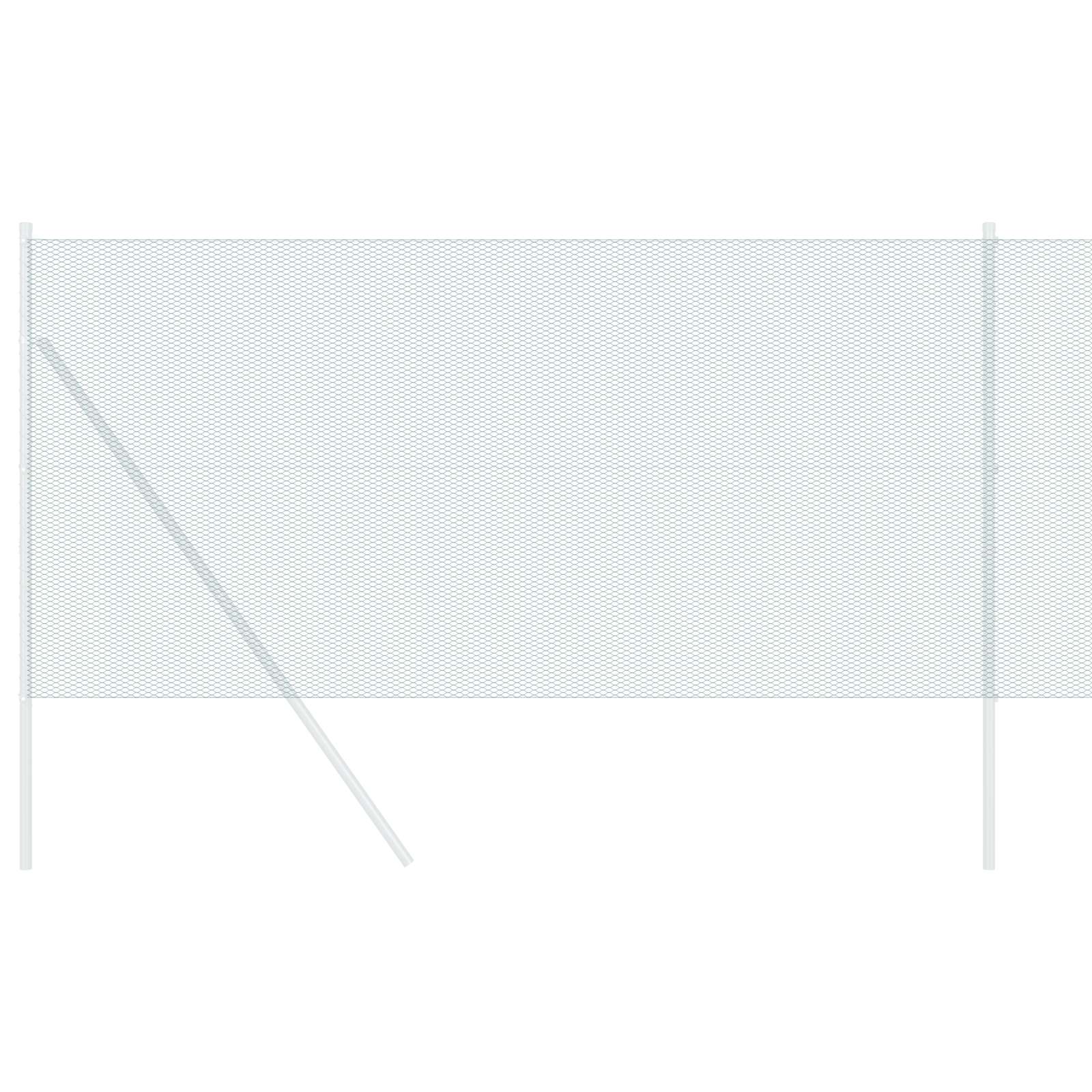 Recinzione Esagonale Verde PVC 1,2 x 10 m