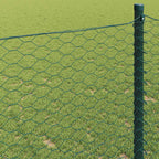Recinzione Esagonale Verde PVC 0,4 x 25 m