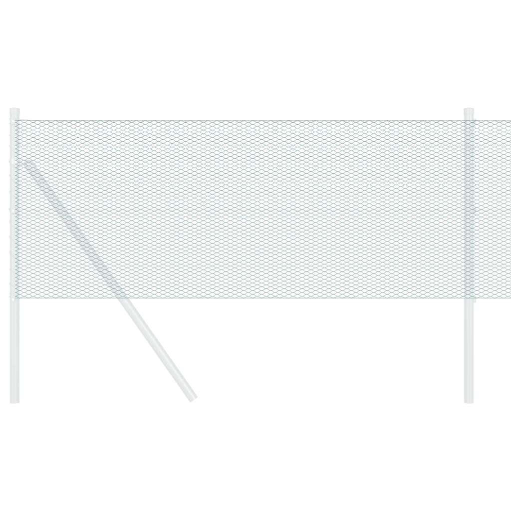 Recinzione Esagonale Verde PVC 0,4 x 25 m