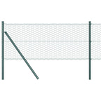 Recinzione Esagonale Verde PVC 0,6 x 25 m