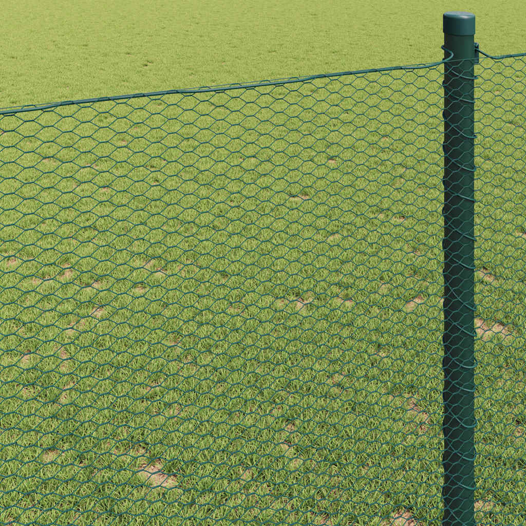 Recinzione Esagonale Verde PVC 1,2 x 50 m