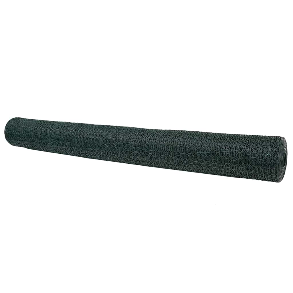 Recinzione Esagonale Verde PVC 1,4 x 50 m