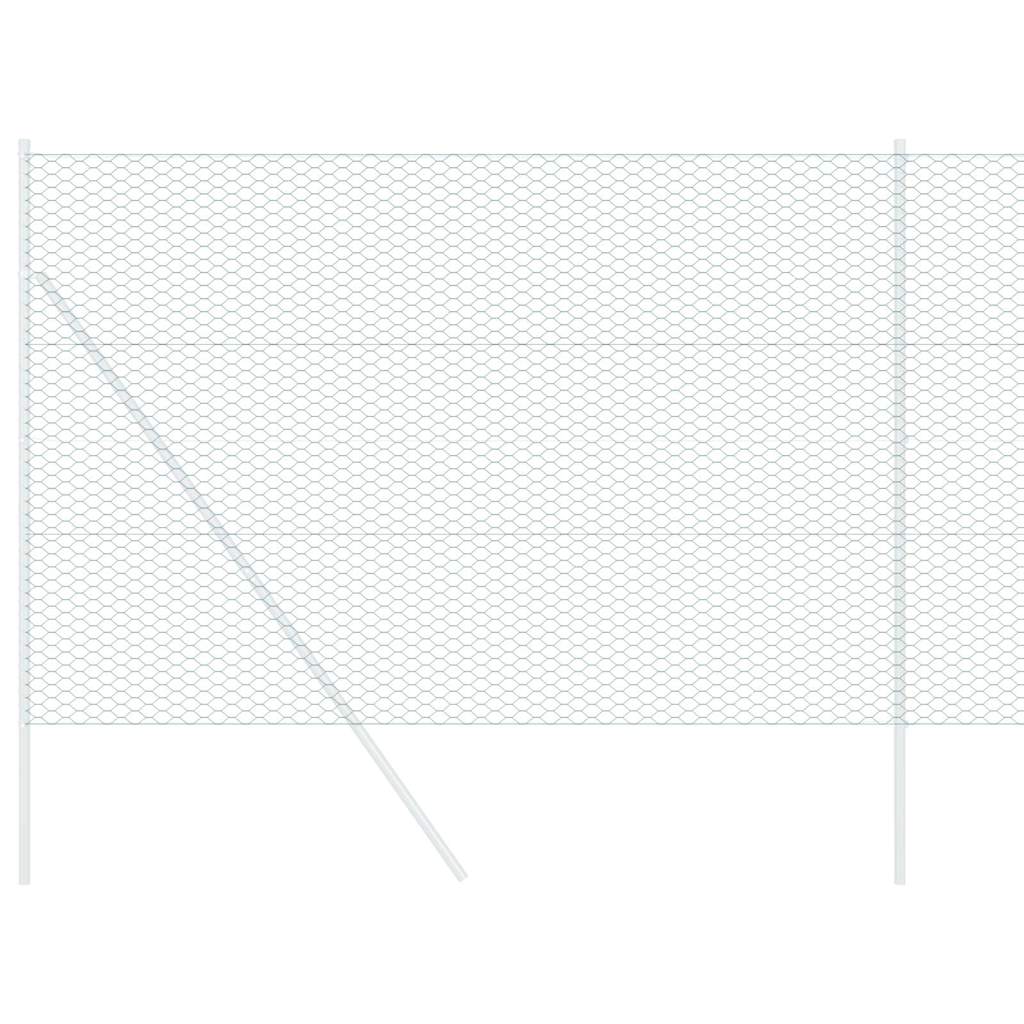 Recinzione Esagonale Verde PVC 1,6 x 50 m