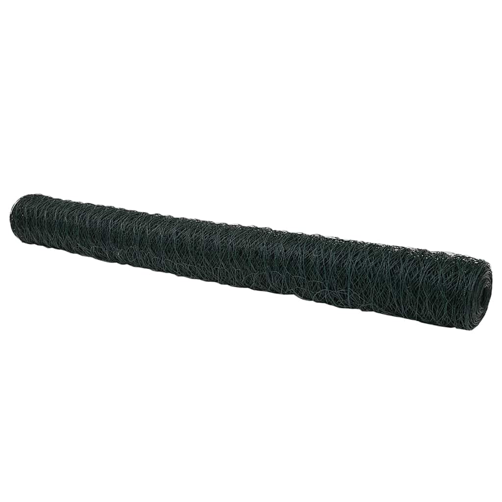 Recinzione Esagonale Verde PVC 1,6 x 50 m
