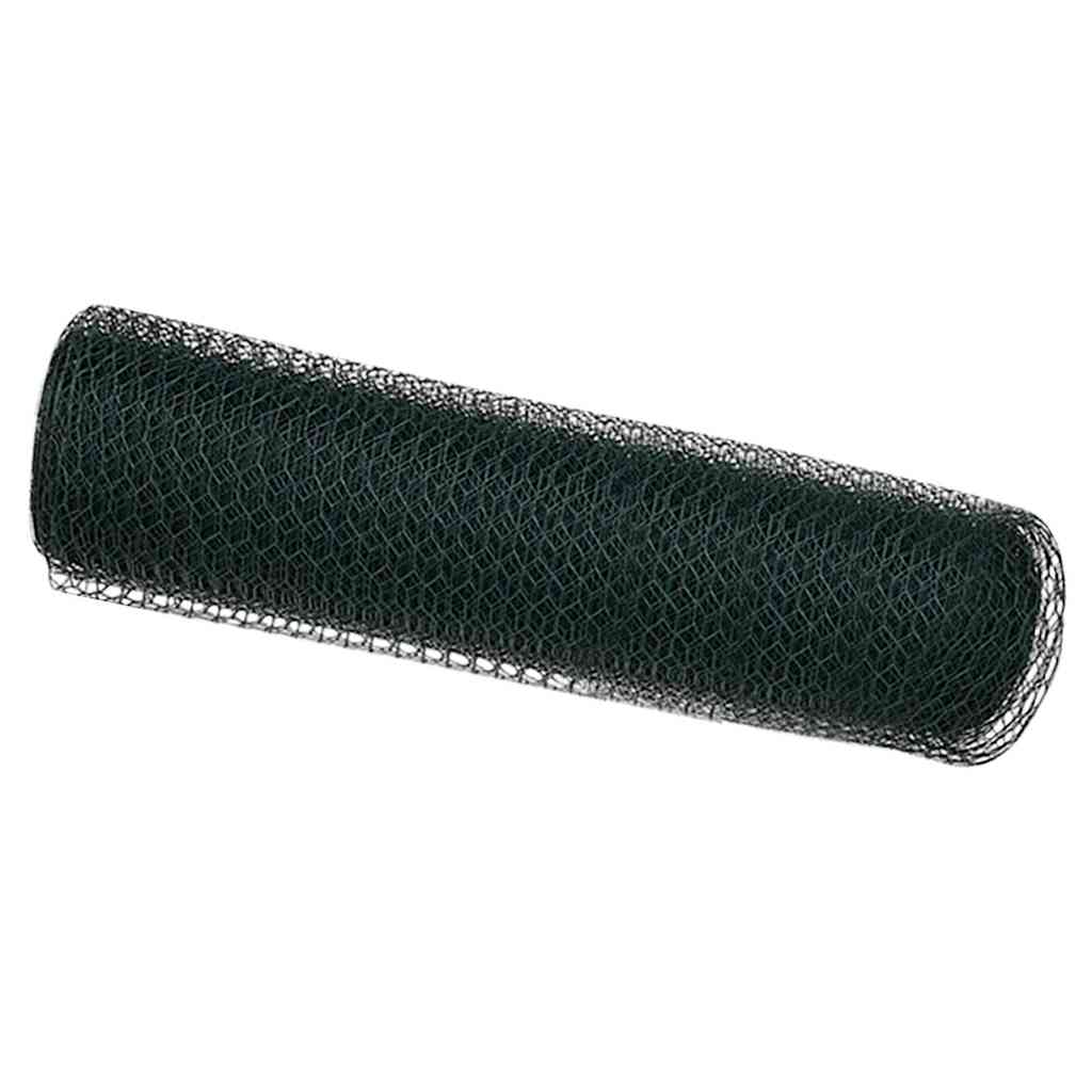Recinzione Esagonale Verde PVC 0,6 x 100 m