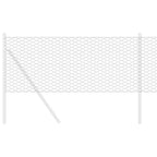 Recinzione Esagonale PVC Grigio 0,8 x 100 m