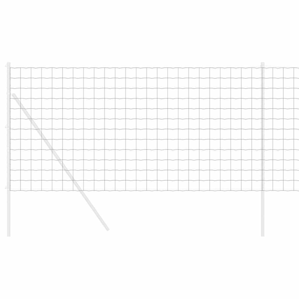 Recinzione Esagonale Argento 1,2 x 10 m Acciaio Zincato