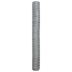 Recinzione Esagonale Argento 1,4 x 25 m Acciaio Zincato