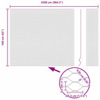 Recinzione Esagonale Argento 1,6 x 25 m Acciaio Zincato