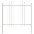 Recinzione per Giardino 4 pezzi Bianco 170 x 165 cm