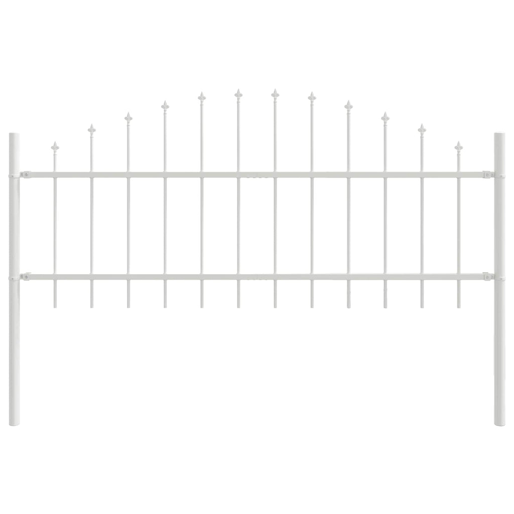 Recinzione da Giardino Woerden 6 pezzi Bianco 170x115 cm