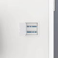 Pannelli di Accesso 2 pz Bianco 15 x 15 cm Plastica ABS