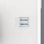 Pannelli di Accesso 2 pz Bianco 15 x 15 cm Plastica ABS