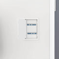 Pannelli di Accesso 2 pz Bianco 15 x 23 cm Plastica ABS