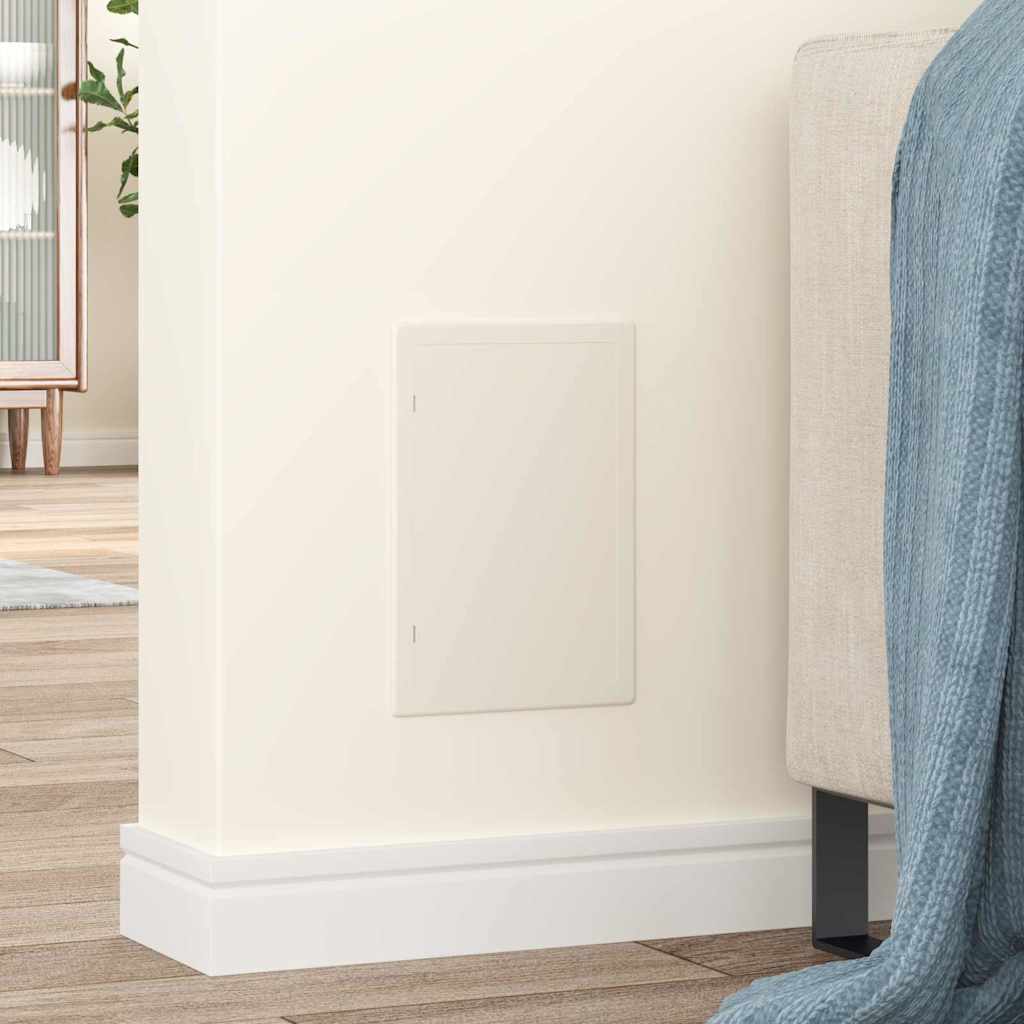 Pannelli di Accesso 2 pz Bianco 15 x 23 cm Plastica ABS