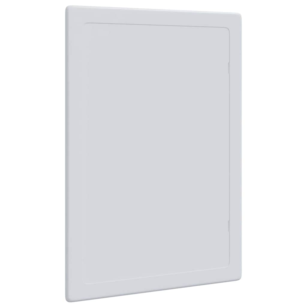 Pannelli di Accesso 2 pz Bianco 15 x 23 cm Plastica ABS