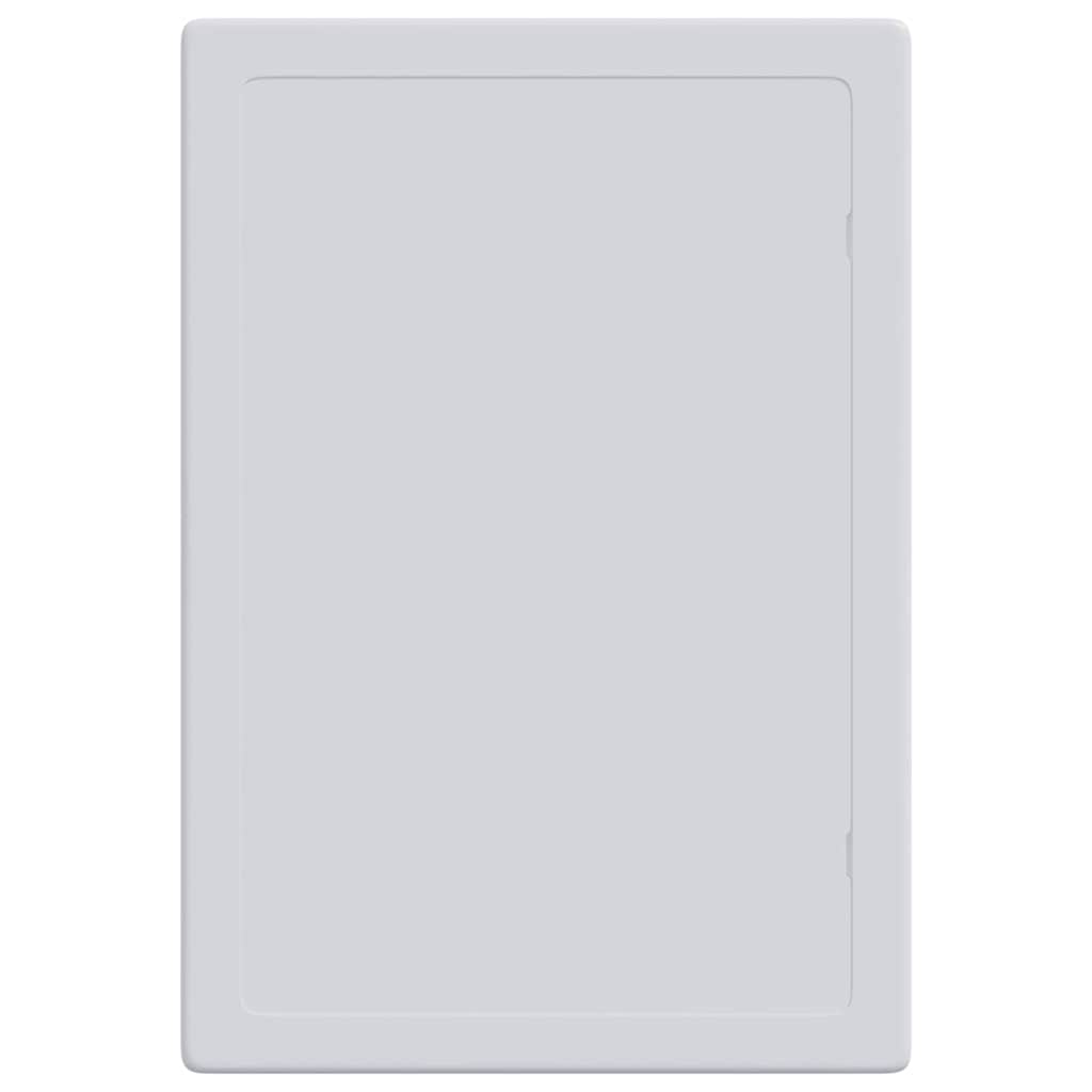 Pannelli di Accesso 2 pz Bianco 15 x 23 cm Plastica ABS