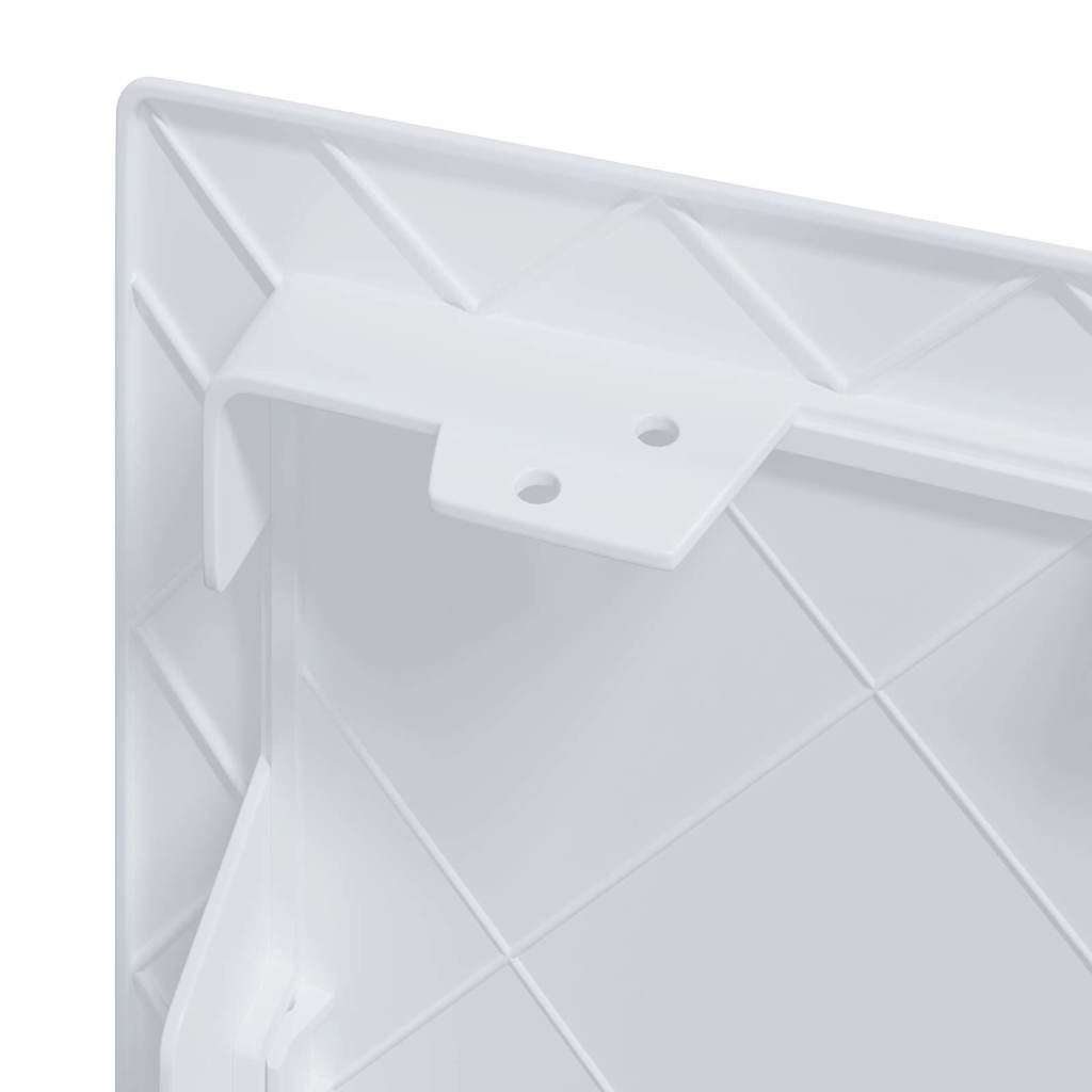Pannello di Accesso Bianco 40 x 40 cm in Plastica ABS
