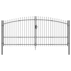 Cancello Doppio Woerden Grigio 400 x 224,5 cm Acciaio