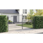Cancello Doppio Woerden Grigio 400 x 249,5 cm Acciaio
