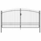 Cancello Doppio Woerden Grigio 400 x 249,5 cm Acciaio