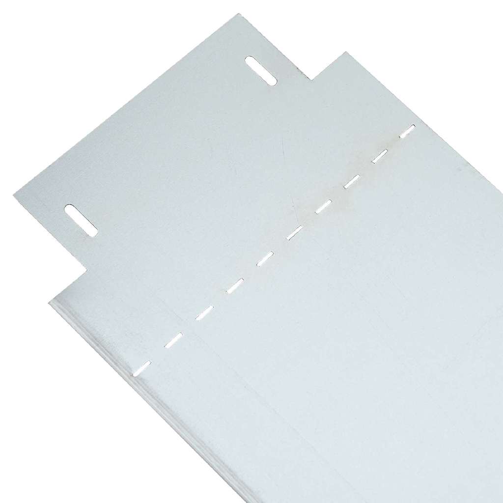 Bordure per prato 30 pezzi acciaio zincato argento 100 x 25 x 0,07 cm