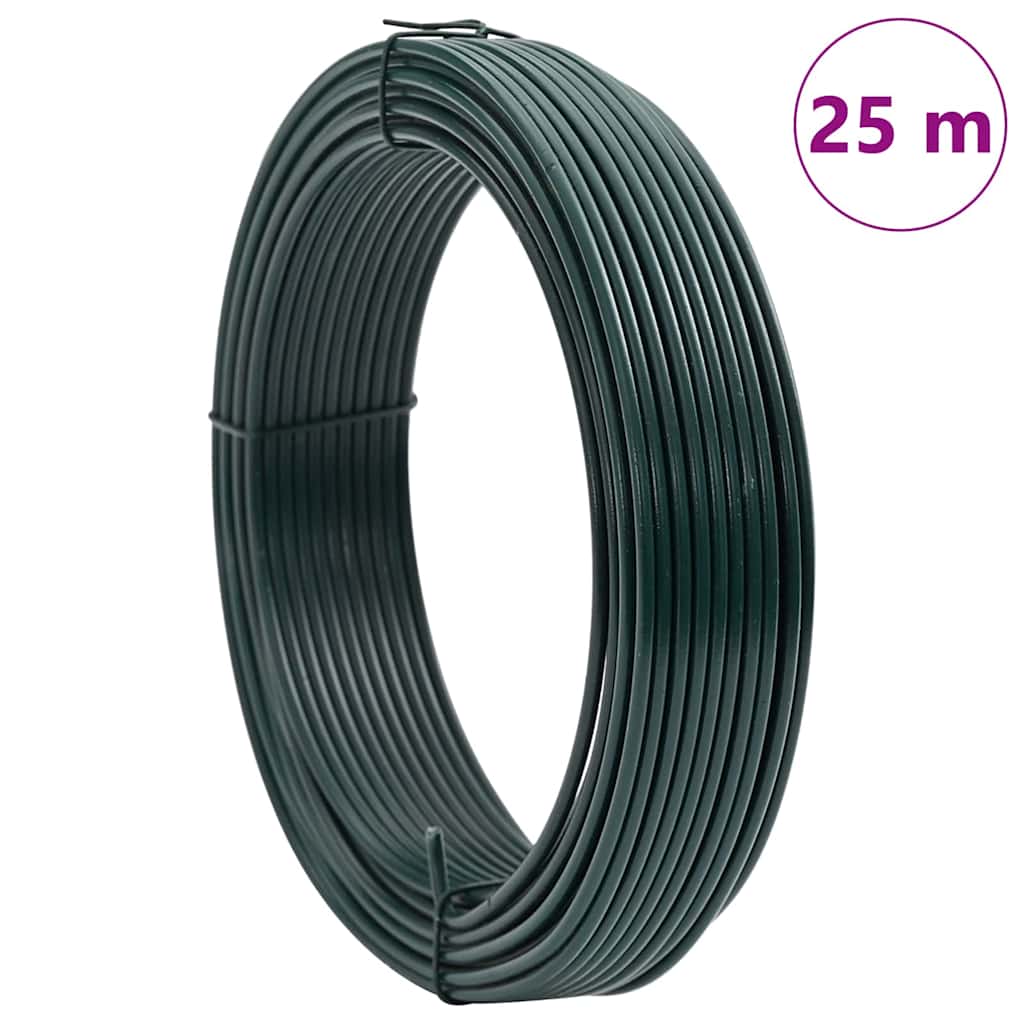 Filo di recinzione Verde 25 m PVC
