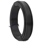 Filo di recinzione in PVC antracite 33 m