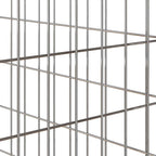 Compostatore Quadrato 100 x 100 x 50 cm Ferro