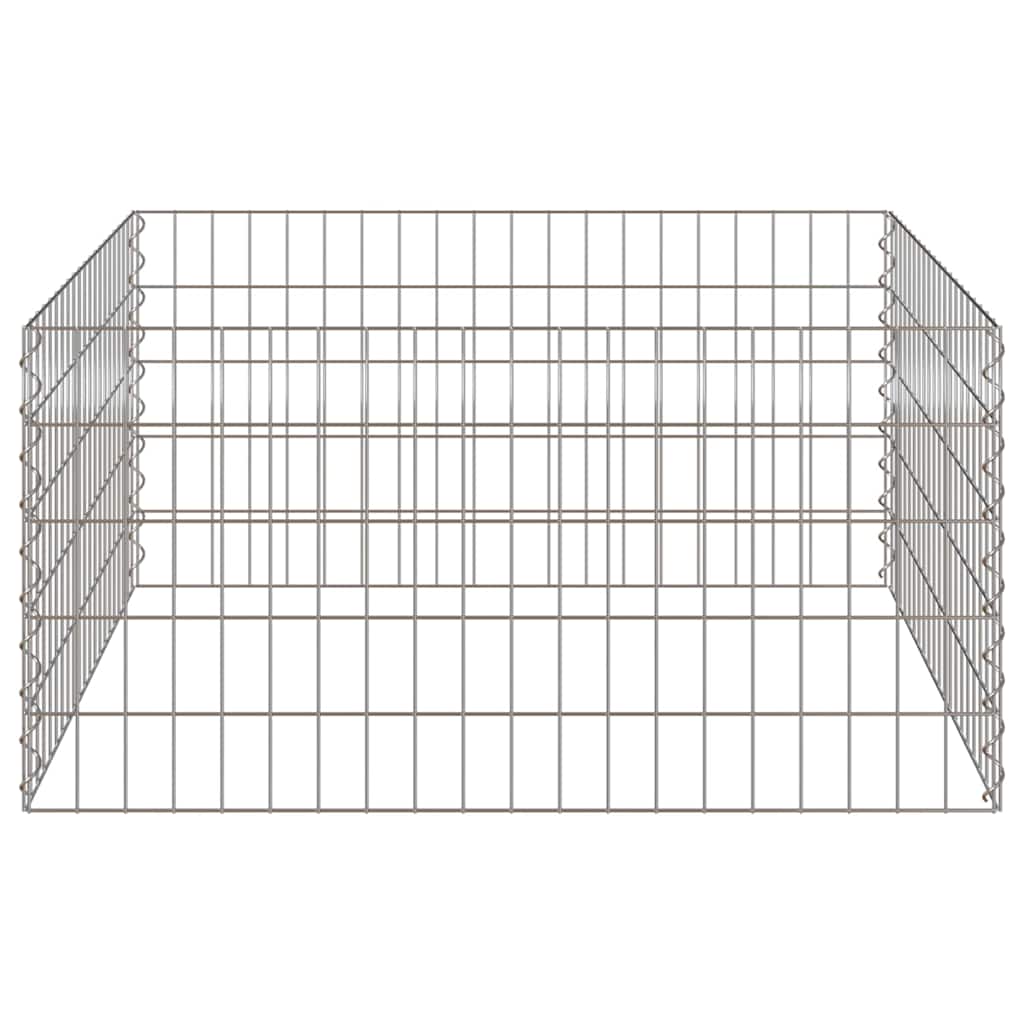 Compostatore Quadrato 100 x 100 x 50 cm Ferro