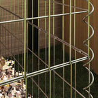Compostatore Quadrato 100 x 100 x 100 cm Ferro