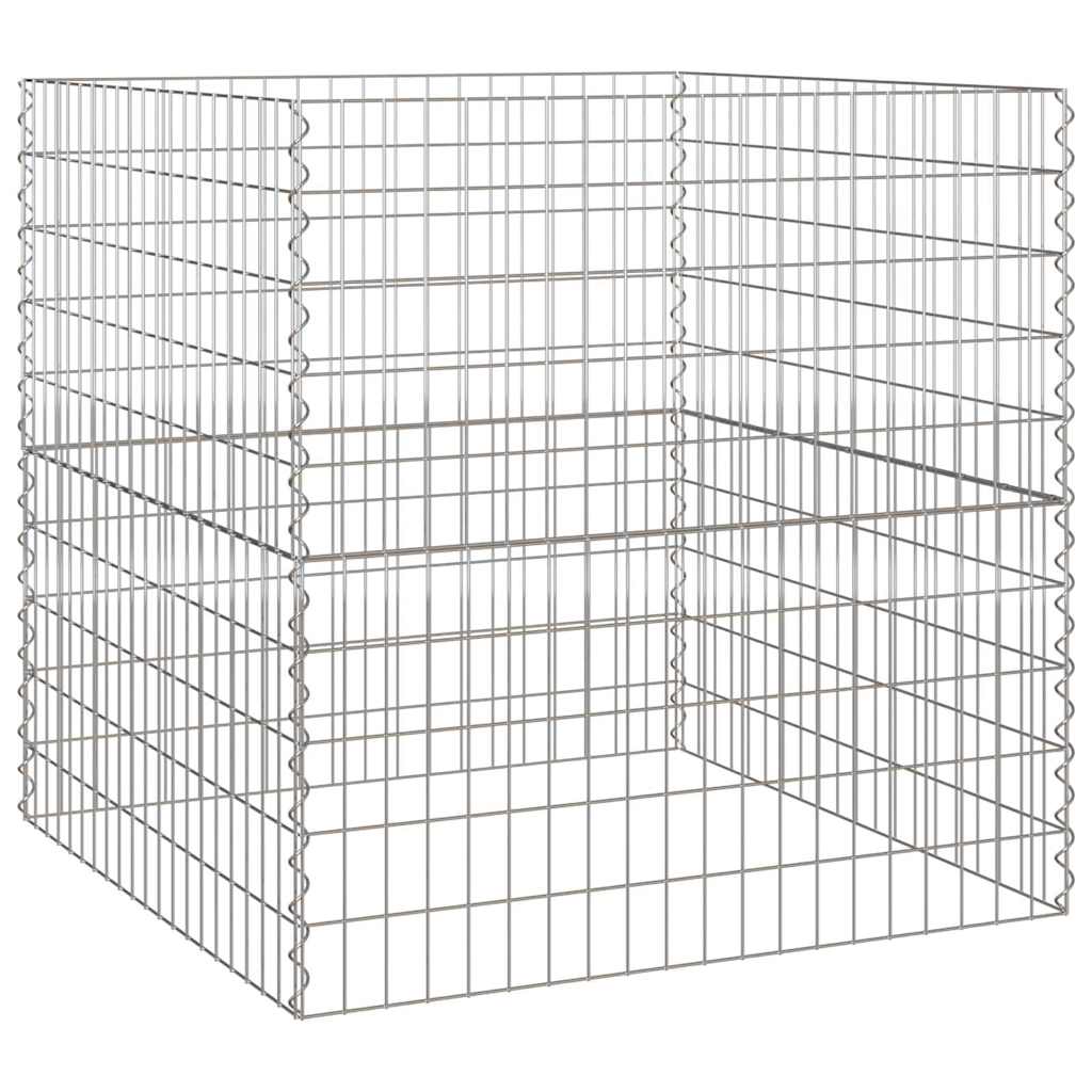 Compostatore Quadrato 100 x 100 x 100 cm Ferro